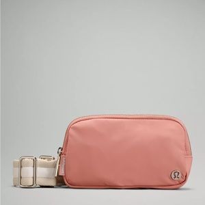 Lululemon Everywhere Crossbody Bag Stripe Pink Pastel